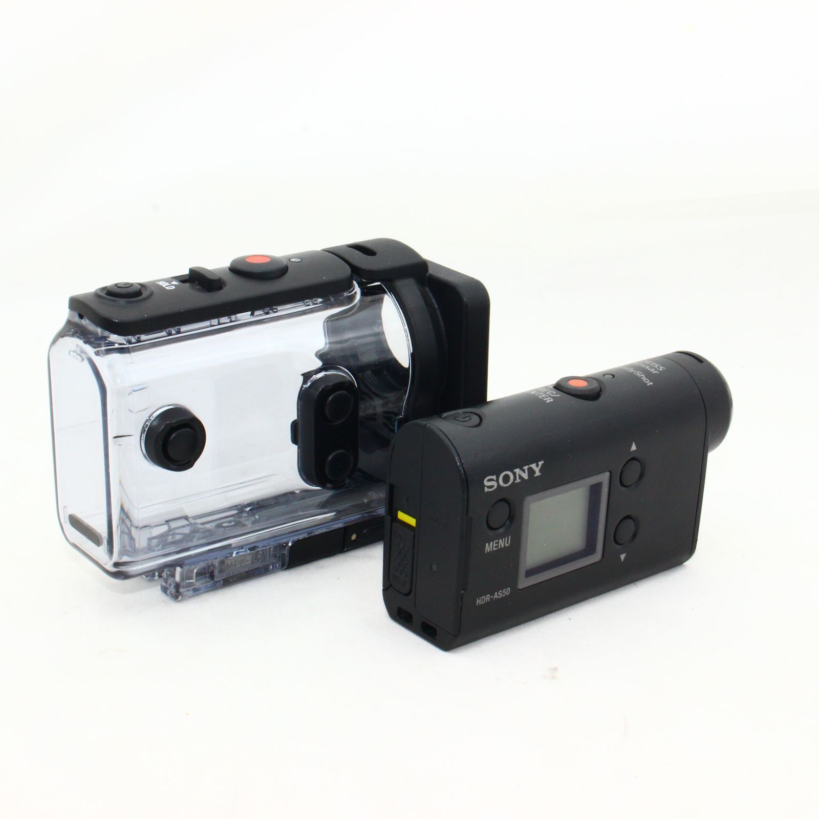 SONY HDR-AS50 ウエアラブルアクションカム　バッテリー2個セット　ソニー　アクションカメラ SONY HDR-AS50 ウエアラブルアクションカム バッテリー2個セット