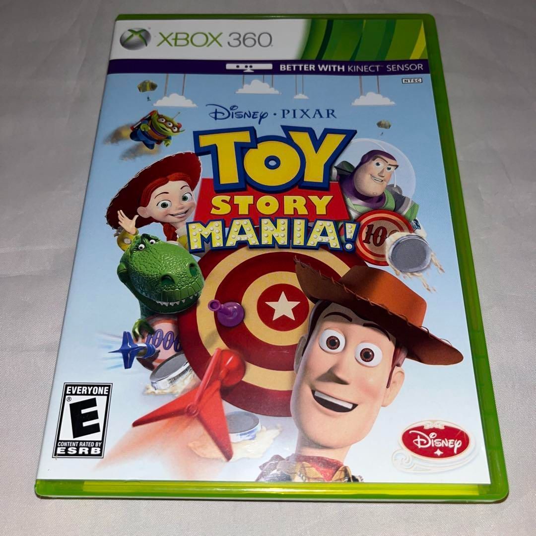 【レア】XBOX360ソフト　北米版 TOY STORY MANIA! : Toy Story Mania for Xbox 360 Kinect (Renewed) : Video