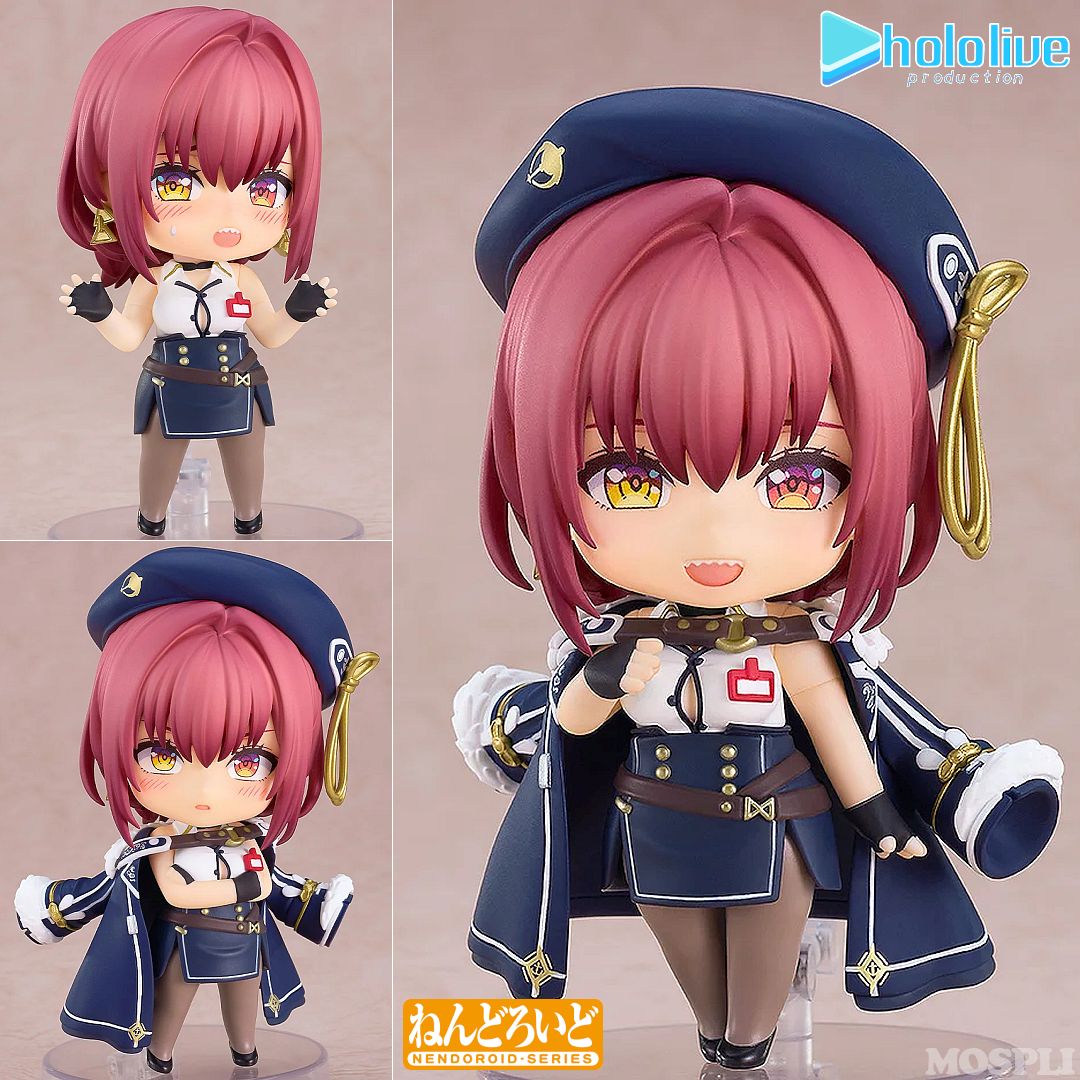 [新品未開封(オマケ付き) ねんどろいど　宝鐘マリン　OL衣装Ver. キャンペーン特典付き未開封正規品 ねんどろいど 宝鐘マリン OL