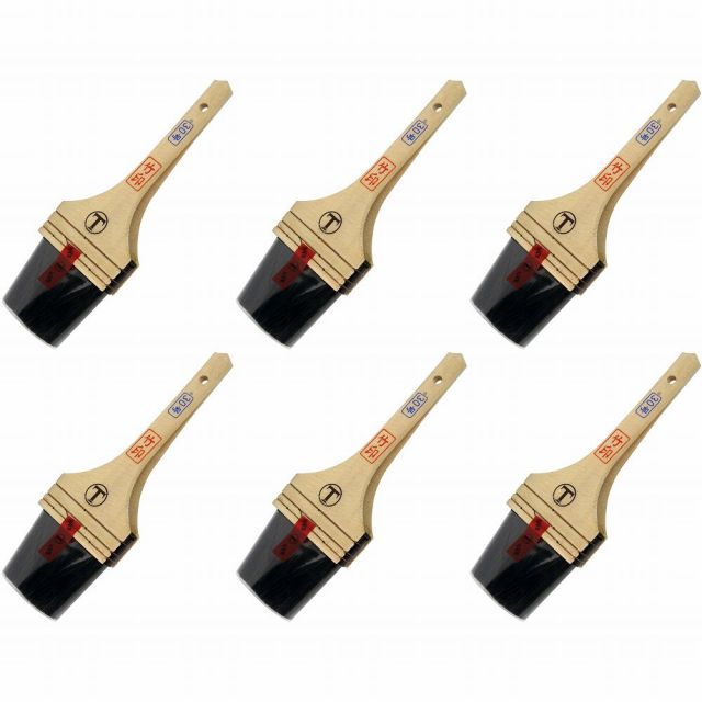 大塚刷毛製造 トタン 竹 30号 6個セット