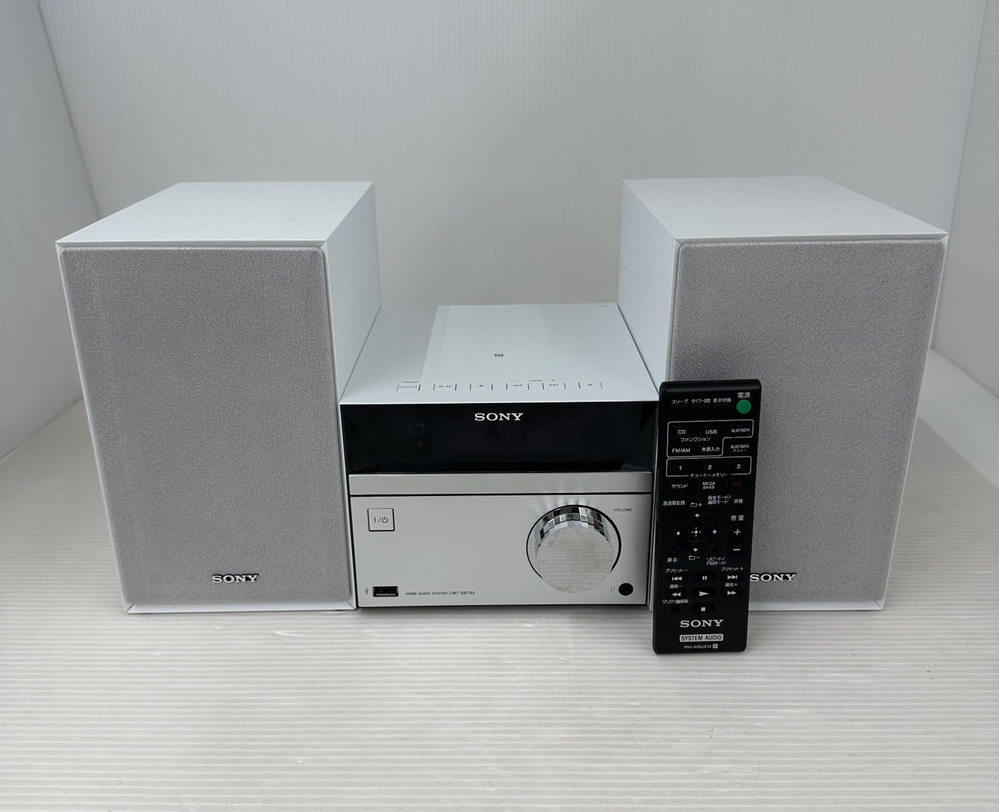 品 SONY ソニー マルチコネクトコンポ CDコンポ CMT-SBT40 2020年製 2510215