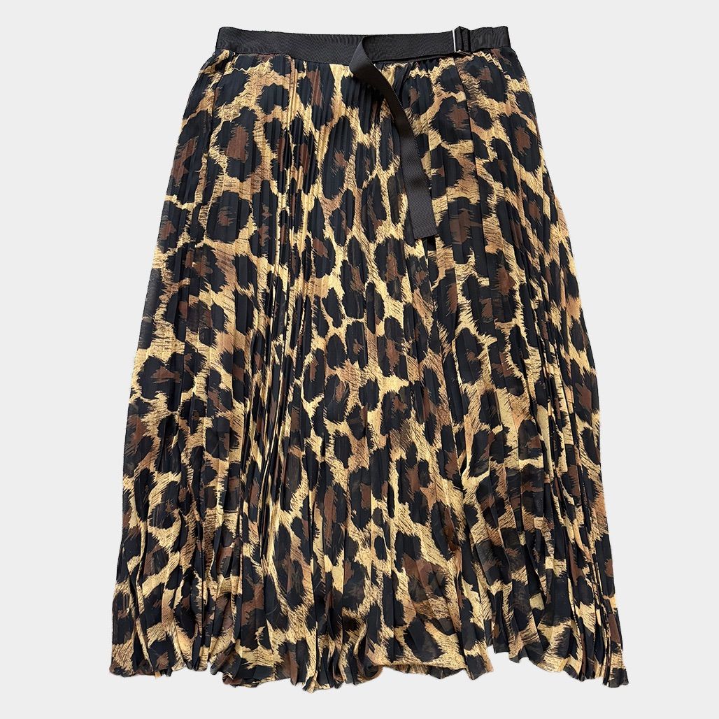 sacai サカイ 2022ss ヒョウ柄プリーツスカート - メルカリ sacai サカイ 2022ss ヒョウ柄プリーツスカート - メルカリ