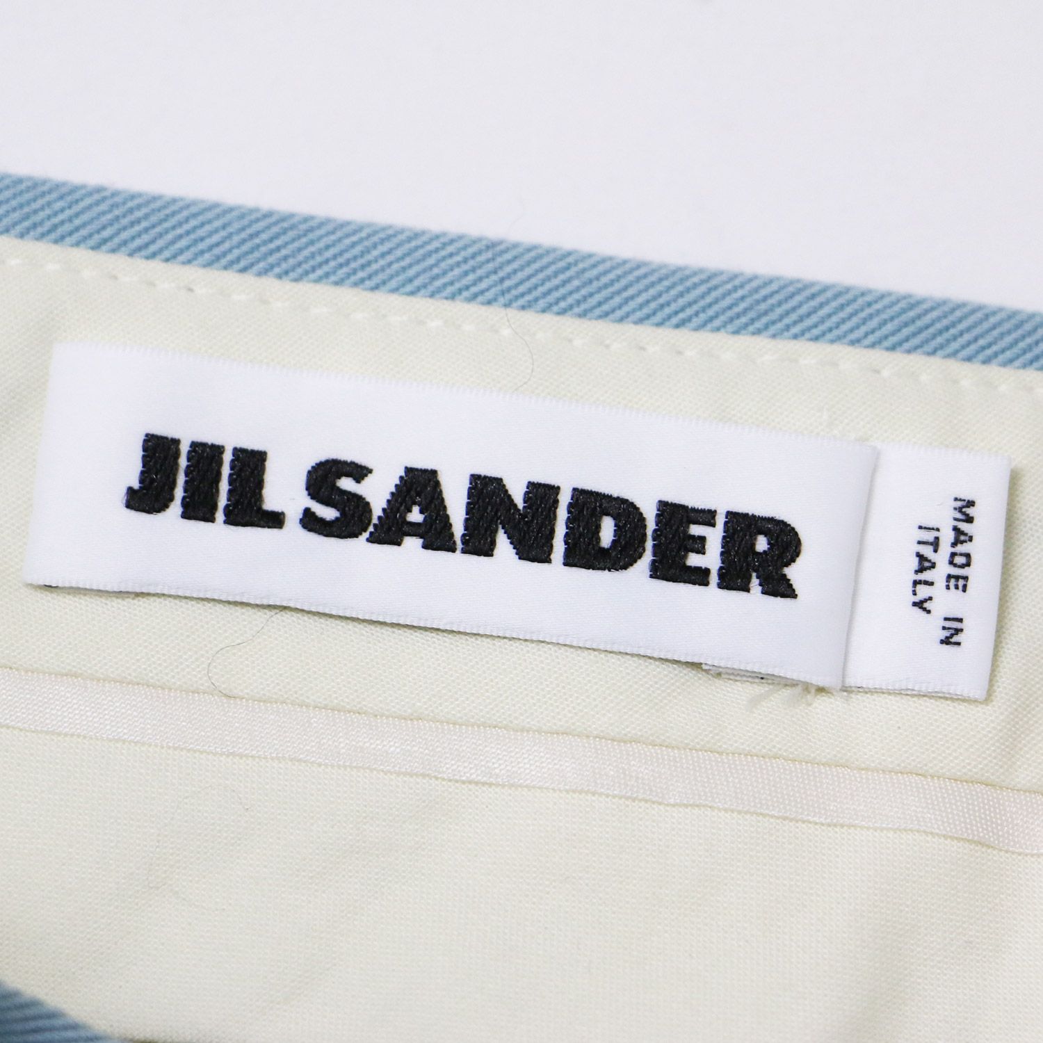 美品 JIL SANDER ジル・サンダー パンツ ライトブルー 36(S) ボトムス