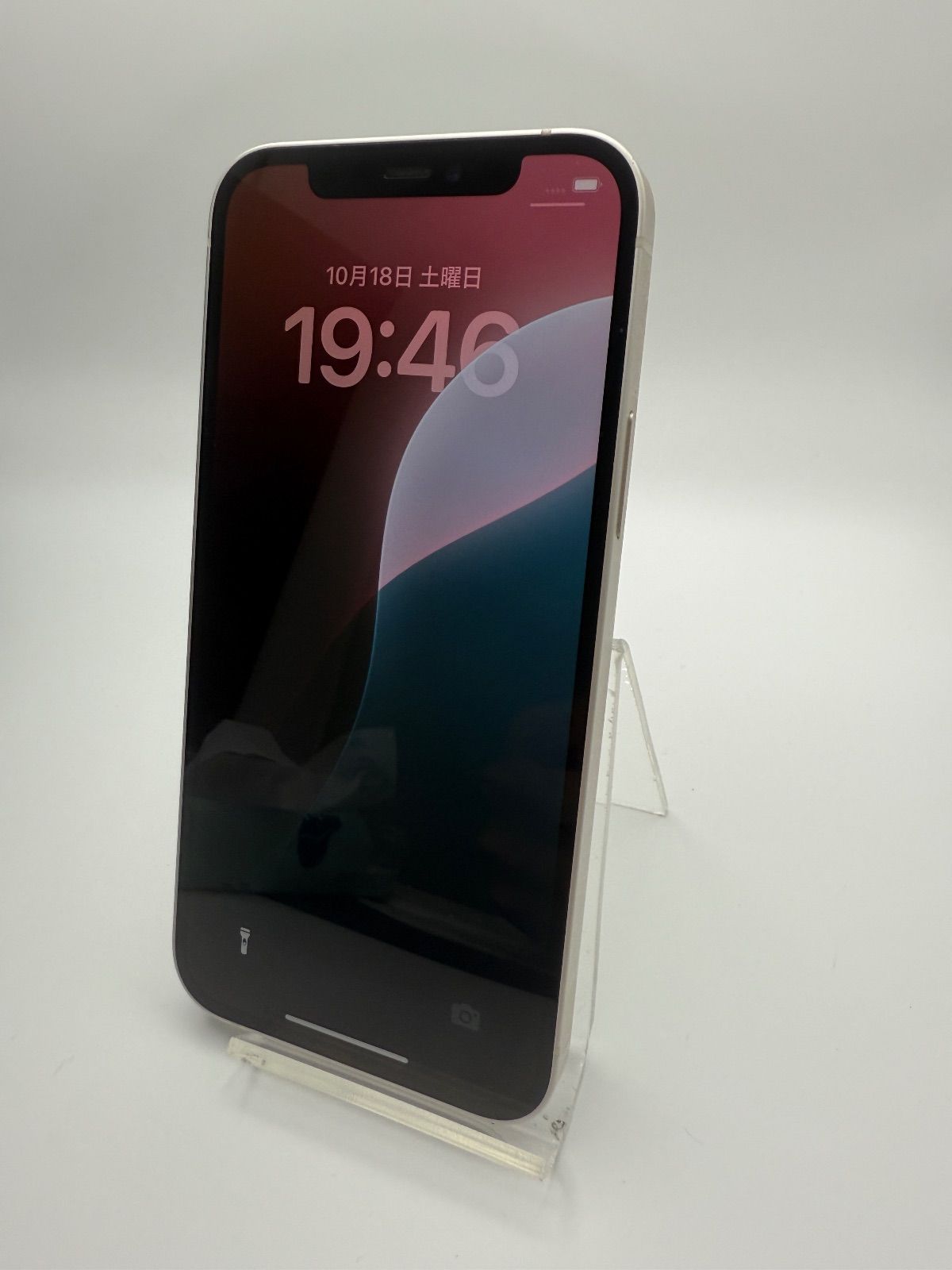 キ*カ様 iPhone 12mini 白 本体128GB SIMロック解除 Apple au版SIMロック解除済み iPhone12 白 スマートフォン本体