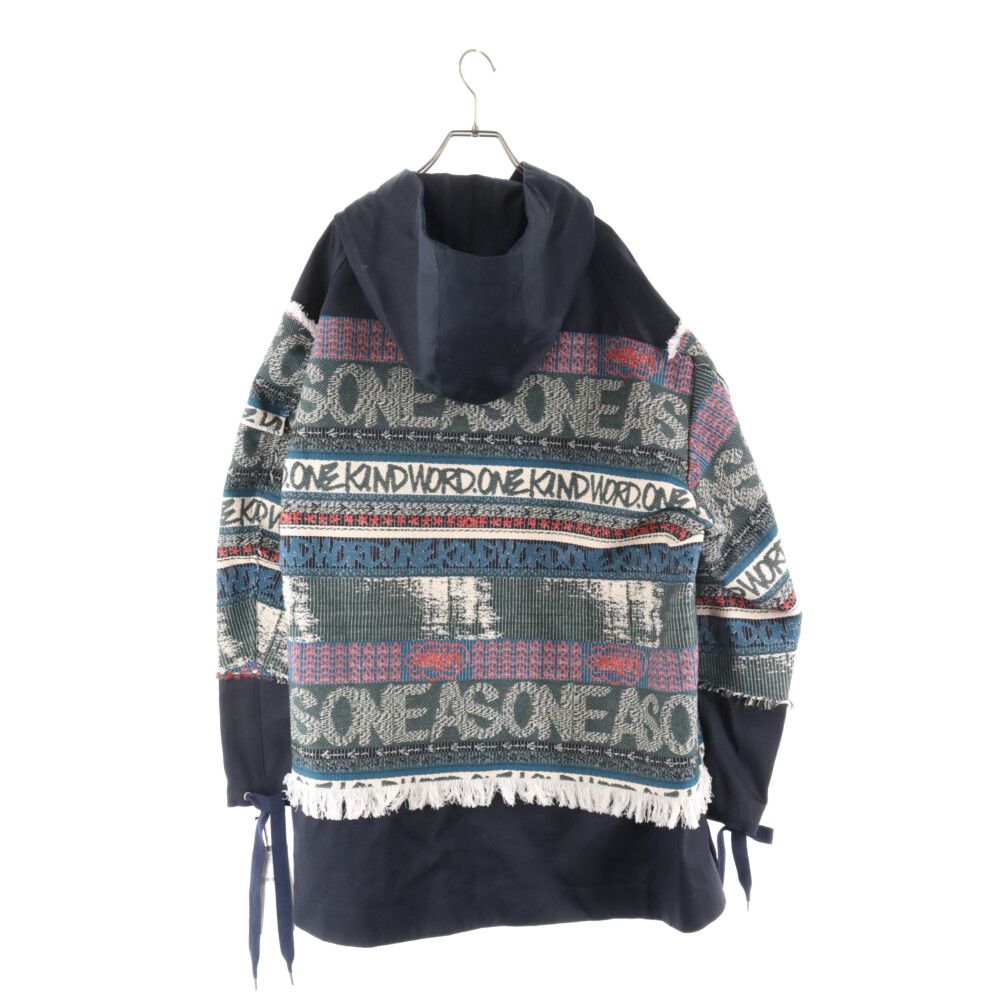 Sacai ERIC HAZE JACQUARD HOODED BLOUSON2