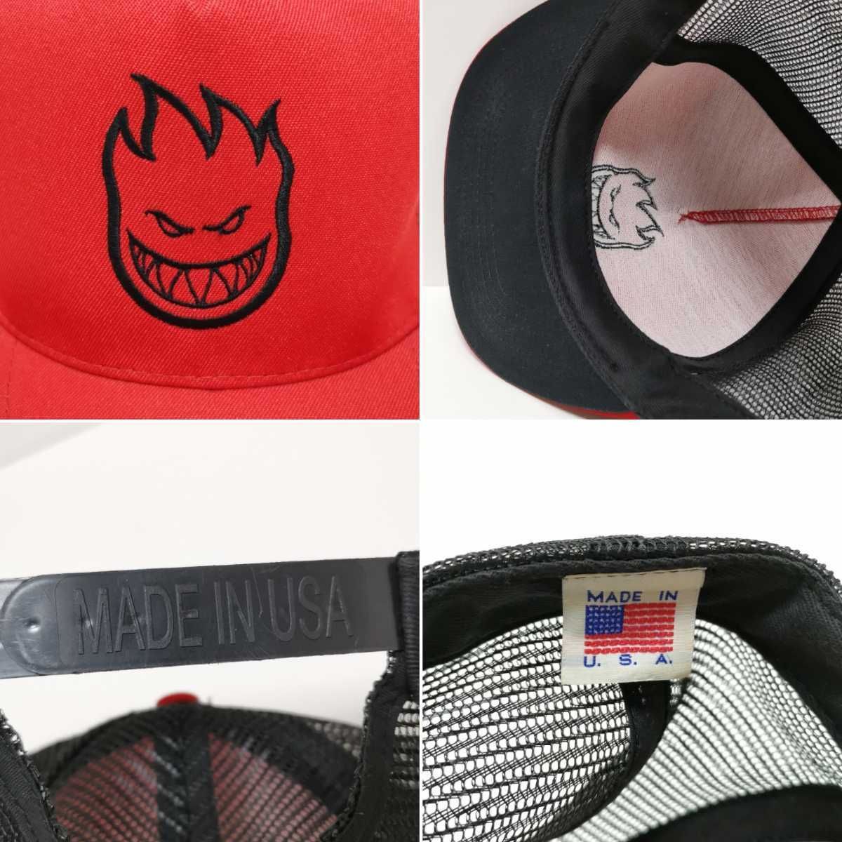 90s スピットファイア SPITFIRE メッシュ キャップ CAP USA製