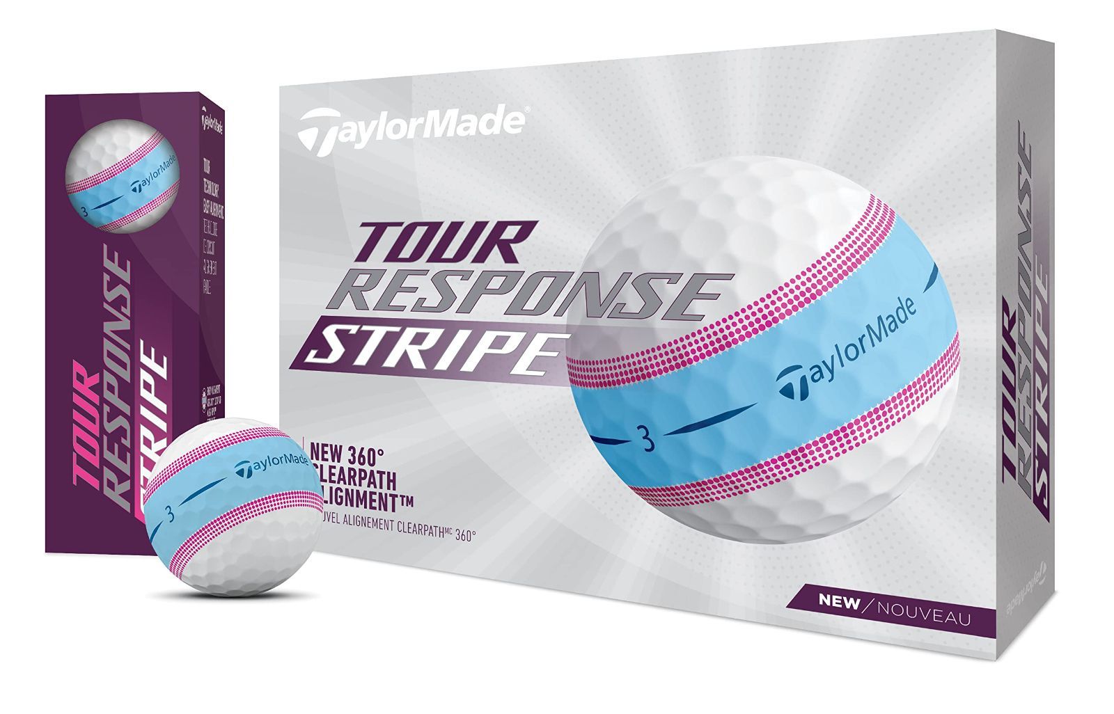 テーラーメイド TAYLOR MADE TourResponse|TourResponse Stripe ツアーレスポンス ストライプ ボール メンズ ゴルフボール