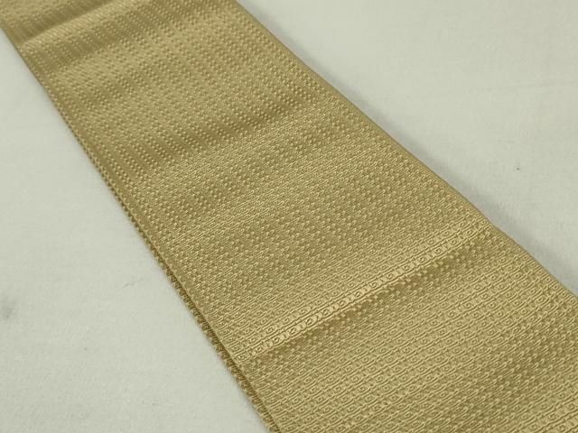 平和屋着物●男性　本場筑前博多織　角帯　西村織物謹製　飴色　証紙付き　正絹　逸品　未使用　DAAT0256ob 平和屋着物○男性 本場筑前博多織 角帯 西村織物謹製 飴色 証紙付き