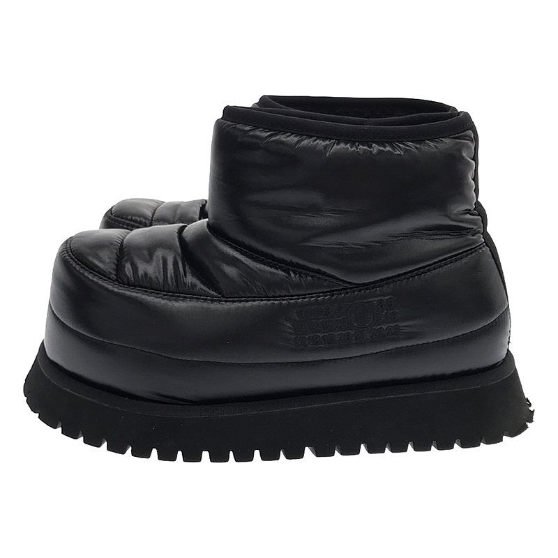 MM6 Numeric logo 厚底 パフ アンクルブーツ Numeric logo 厚底 パフ アンクルブーツ | ブランド古着の買取・委託