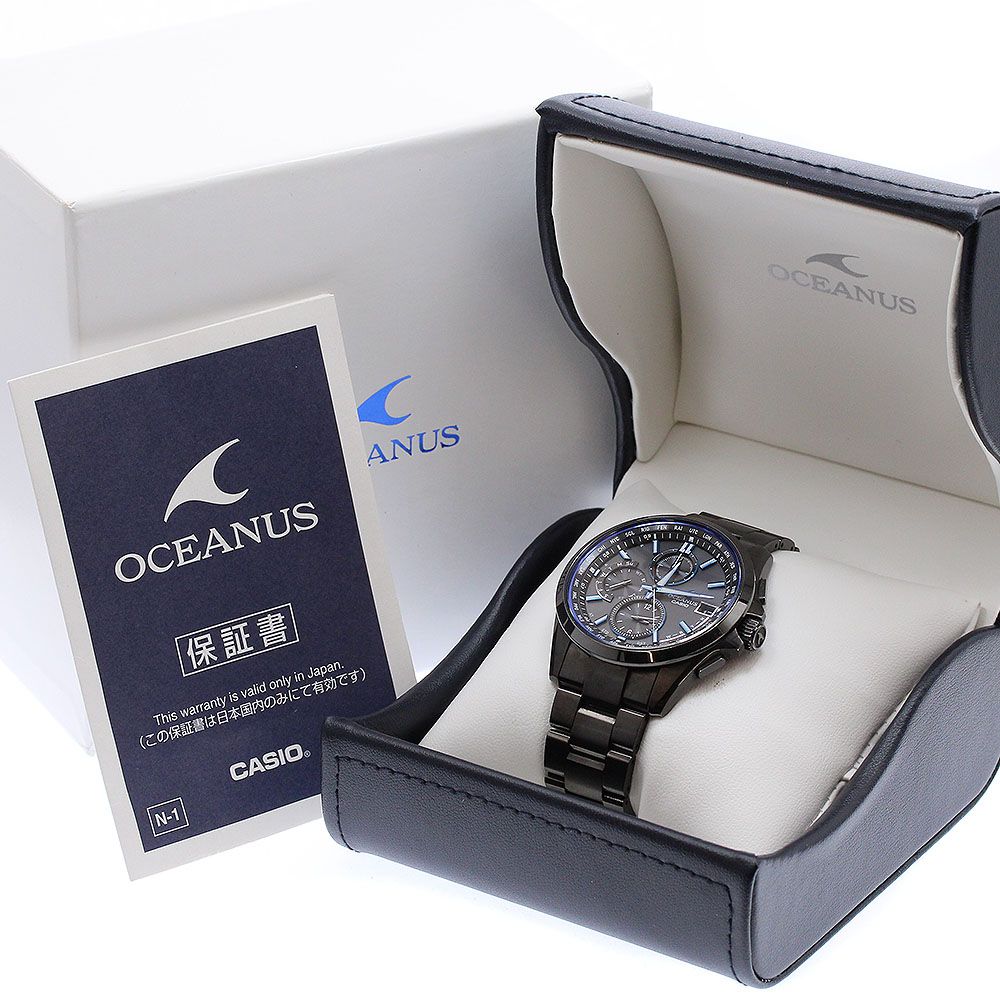カシオ CASIO OCW-T2600B-1AJF オシアナス クラシックライン ソーラー  