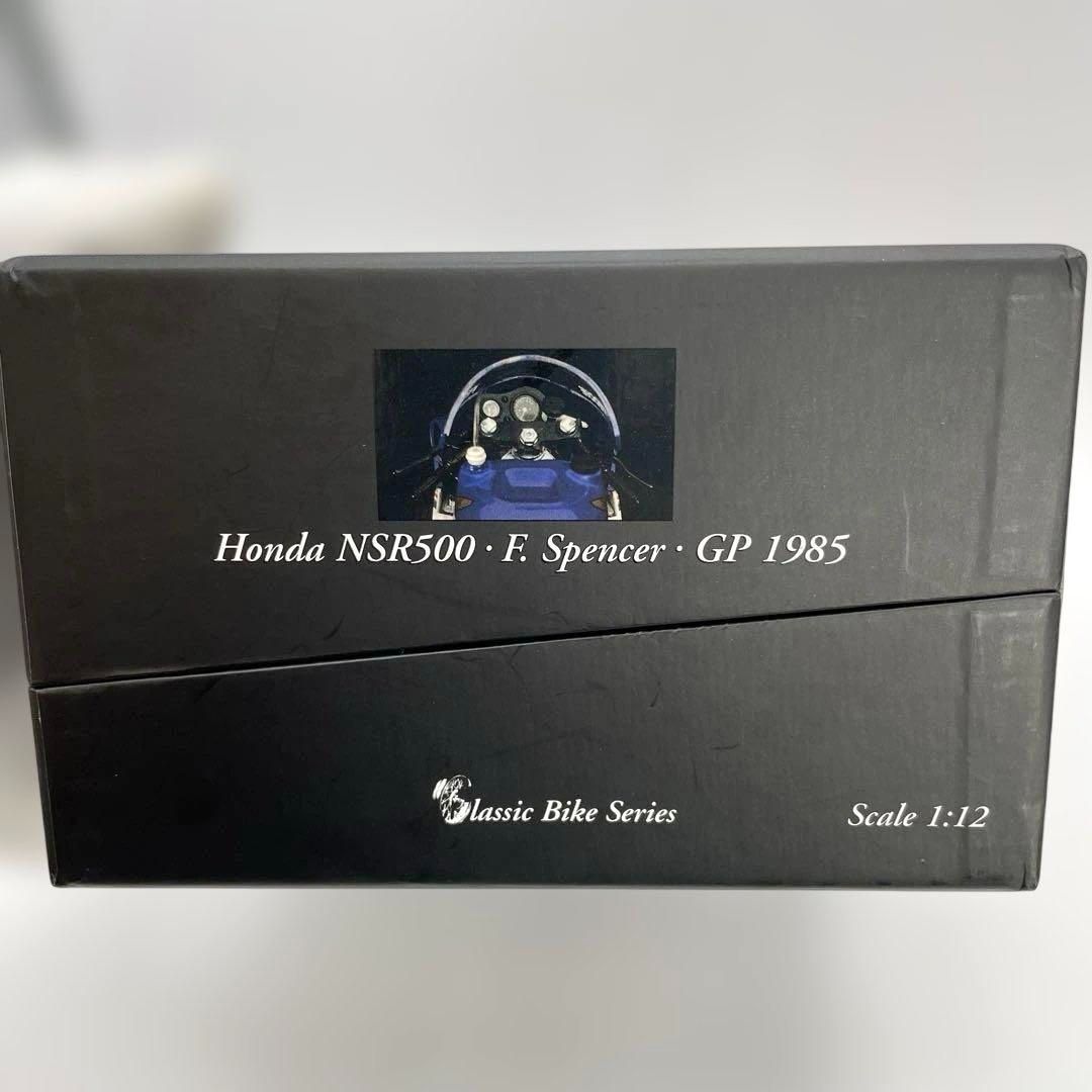ミニチャンプス1/12 HONDA NSR500・F.スペンサー・GP1985 Honda Nsr500 Freddie Spencer GP 1985 MINICHAMPS 1/12 for