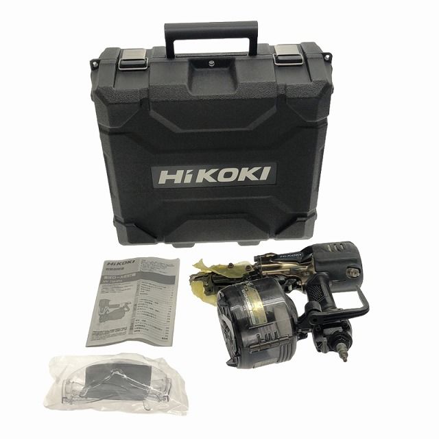 中古品HiKOKI ハイコーキ 75mm 高圧ロール釘打機 NV75HR2(S) パワー切替機構付 本体+ケース 88678 - 限定 特別価格