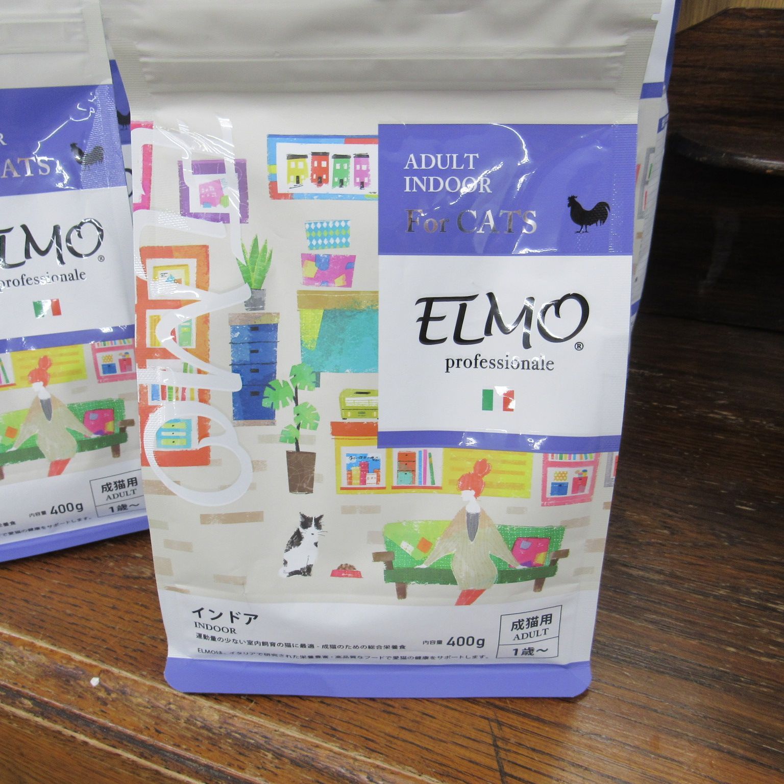 ELMO キャットフード ドライフード 2kg×5  400g×3 ELMO キャットフード ドライフード 2kg×5 400g×3