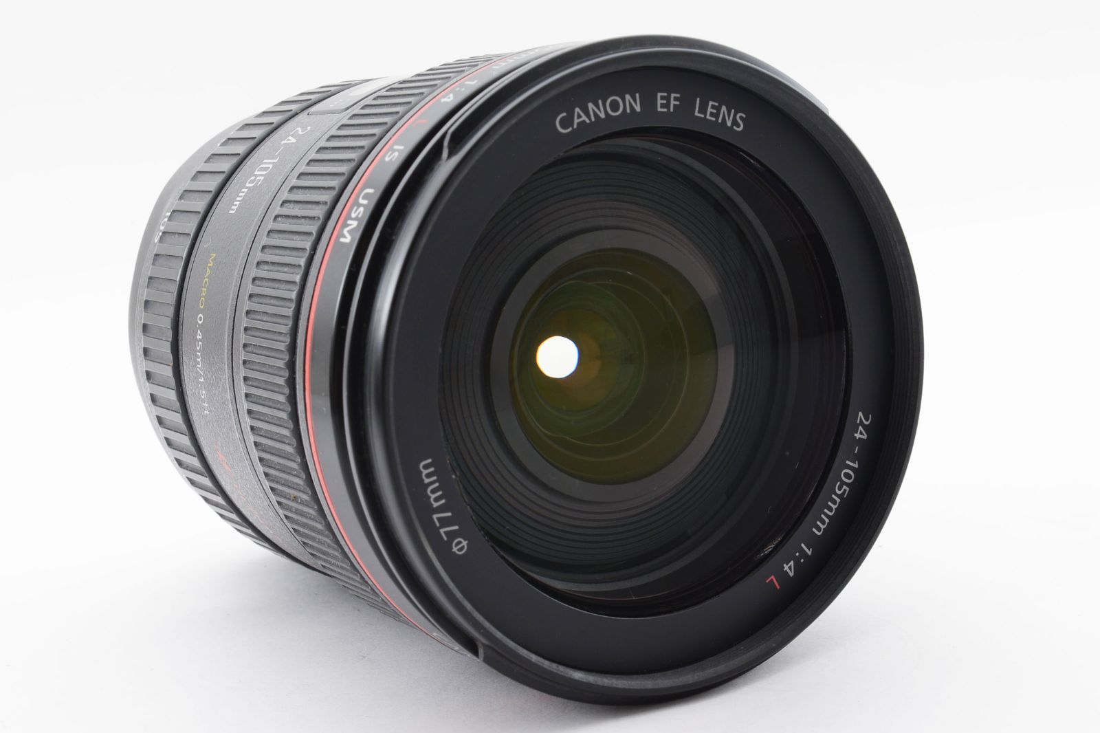 美品】Canon キヤノン EF 24-105mm F4 L IS USM + EW-83H #B009-