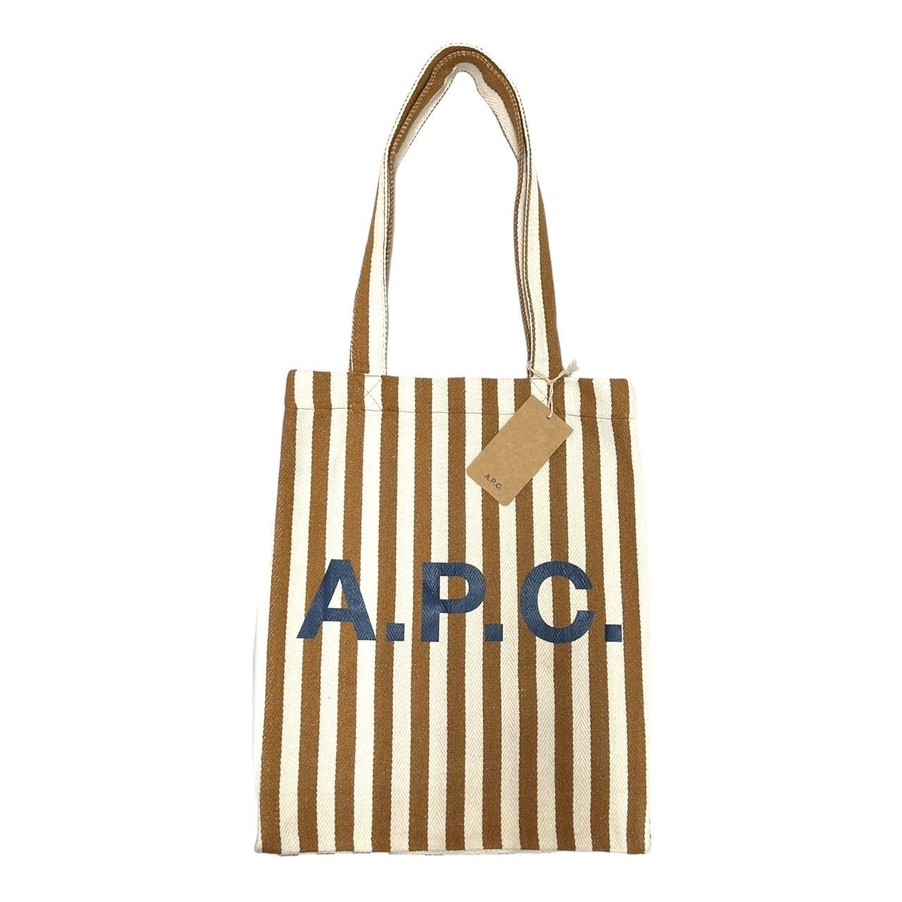 A.P.C. (アーペーセー) Tote Lou ストライプ トートバッグ