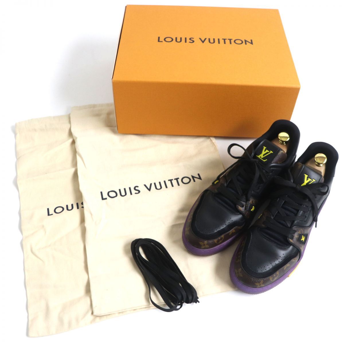 極美品▽LOUIS VUITTON ルイヴィトン LVトレイナー・ライン モノグラム