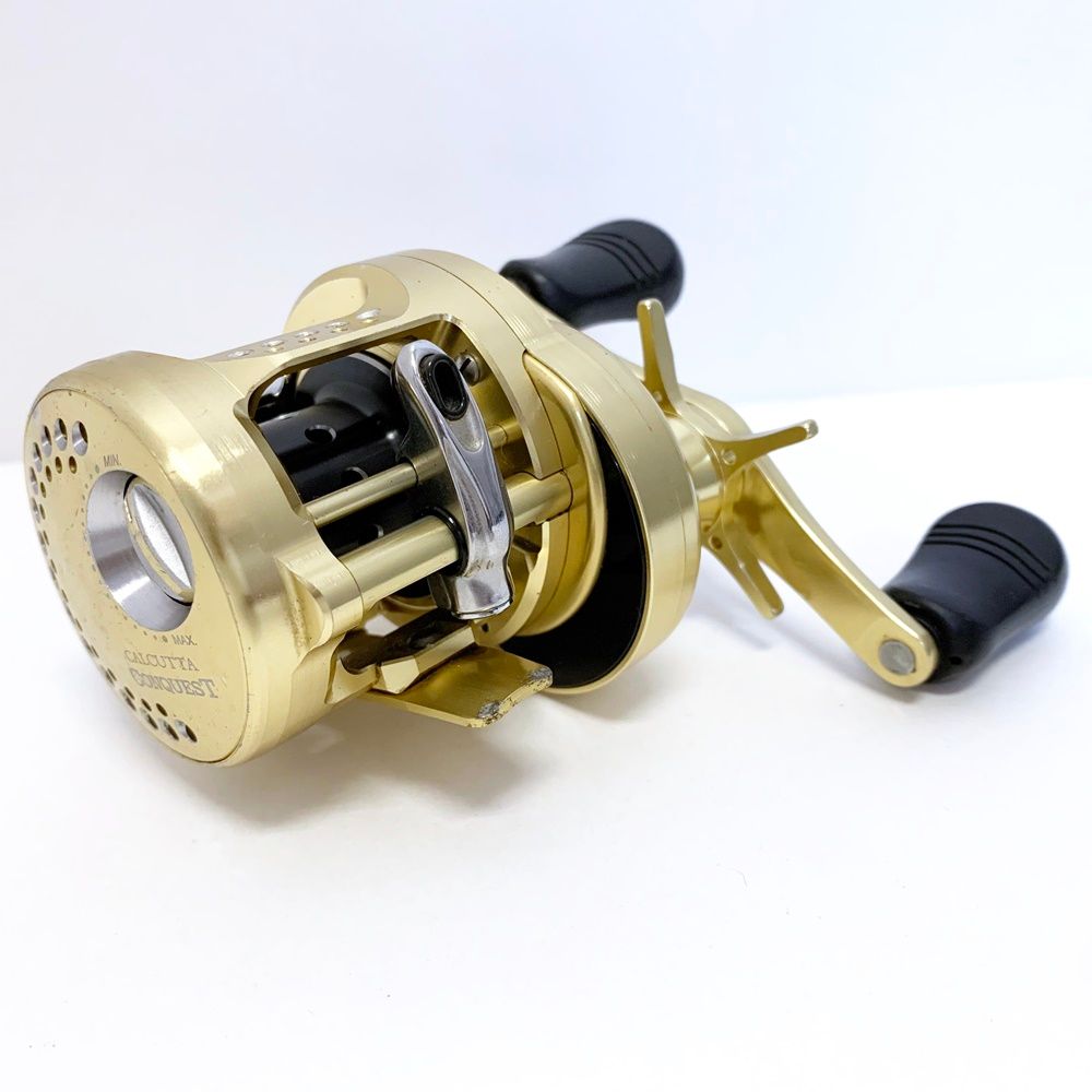 加古川店 SHIMANO | シマノ リール 15カルカッタコンクエスト 101HG ベイトリール|左ハンドル 86