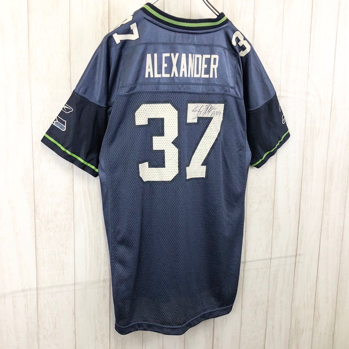 Reebok リーボック NFL シアトル シーホークス SEAHAWKS ゲームシャツ