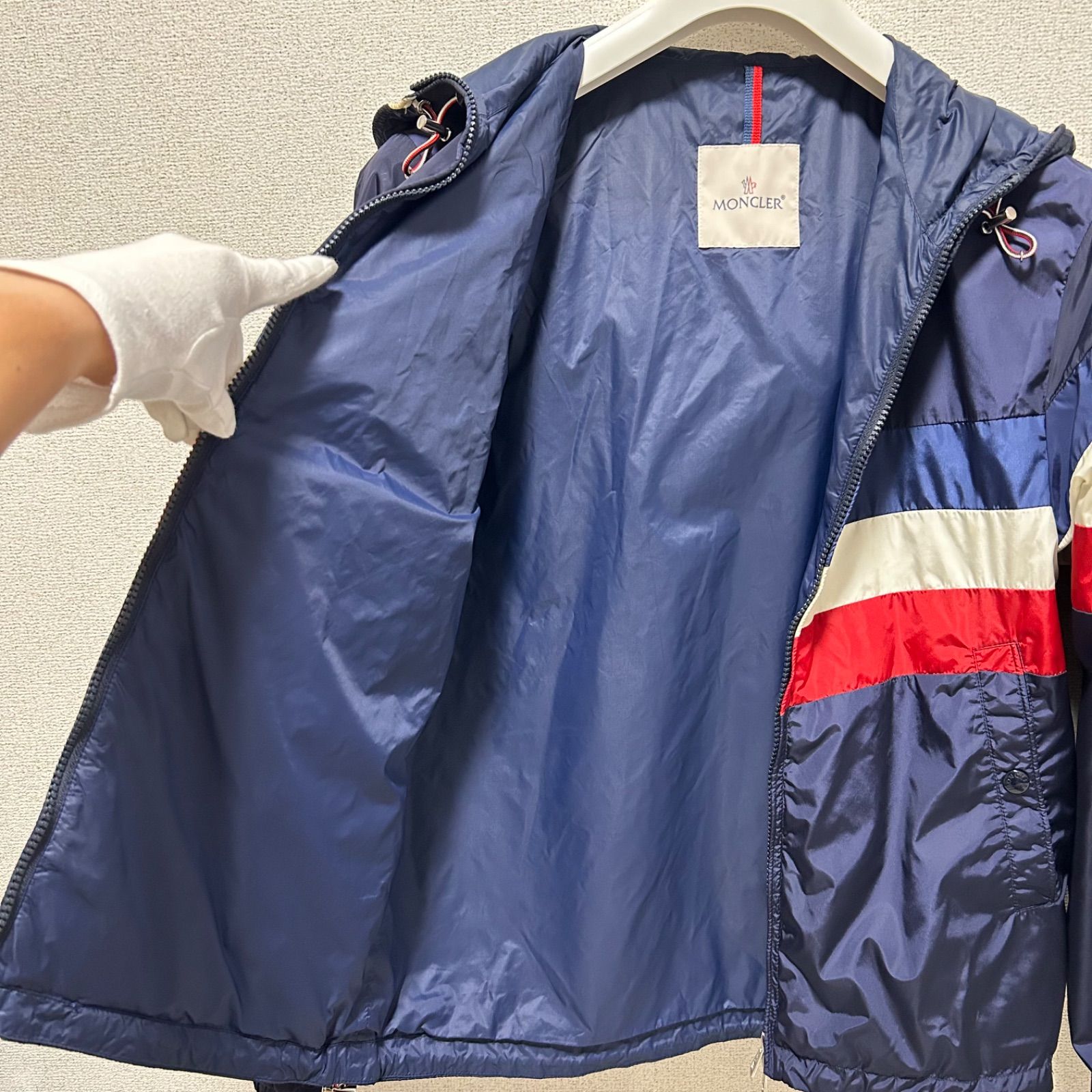 極美品 希少 MONCLER モンクレール 長袖 アウター ジャケット パーカー  