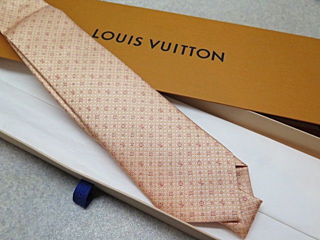 LOUIS VUITTON ルイヴィトン 19SS モノグラム クラヴァット ピエ ドゥ プール 8CM ネクタイ M75922 ORN - メルカリ