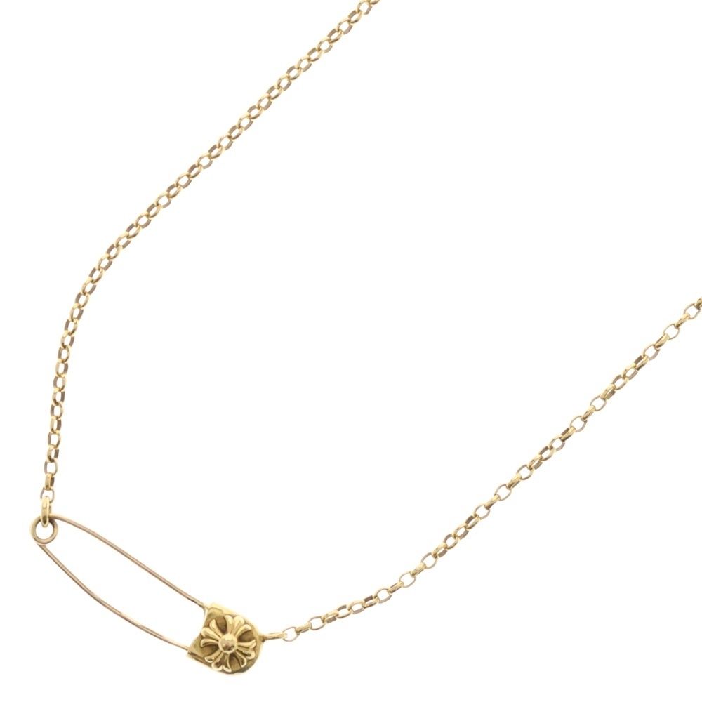 クロムハーツ Chrome Hearts 22K SAFETY PIN セーフティピン