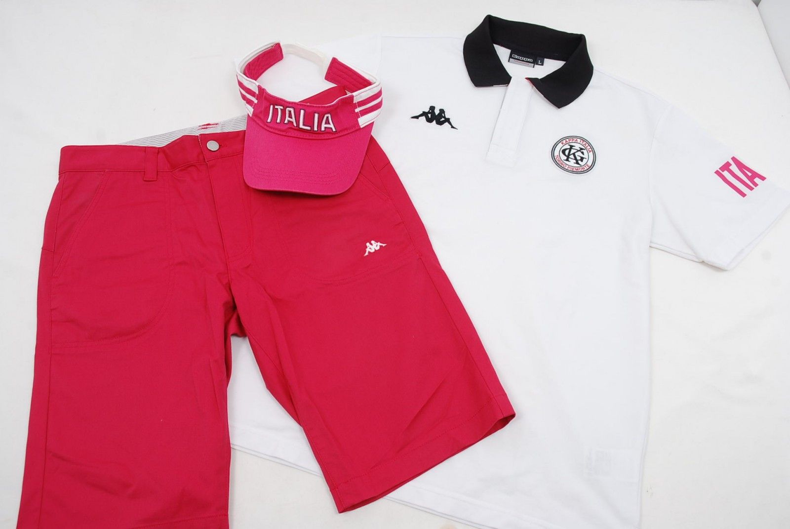 中古 メンズ カッパゴルフ KAPPA GOLF コーディネートセット L 初ラウンド デビュー 春夏