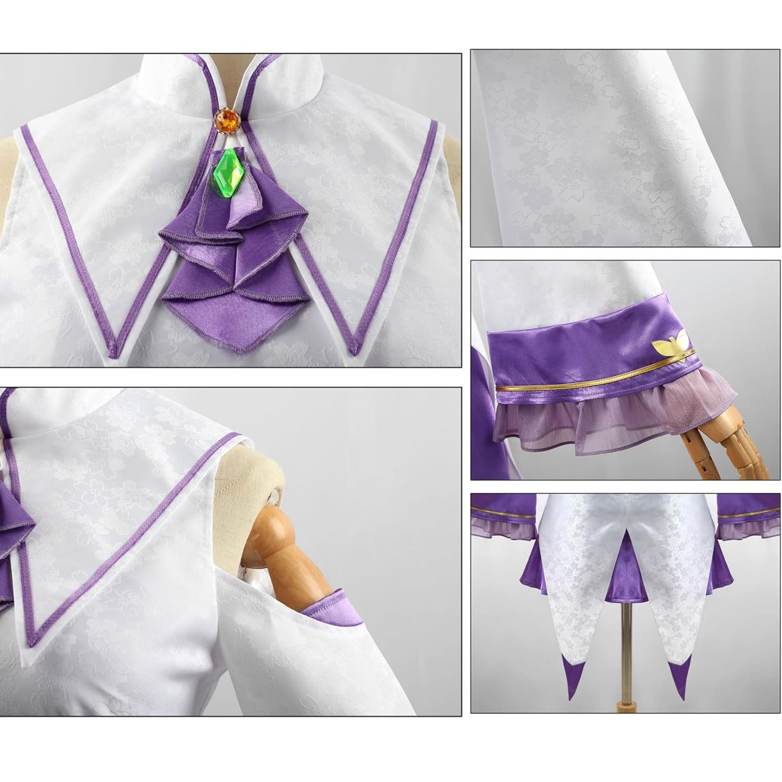 Re:0 エミリア コスプレ ウィッグ付き リゼロ 氷結の魔女 Re:0 エミリア コスプレ ウィッグ付き リゼロ 氷結の魔女