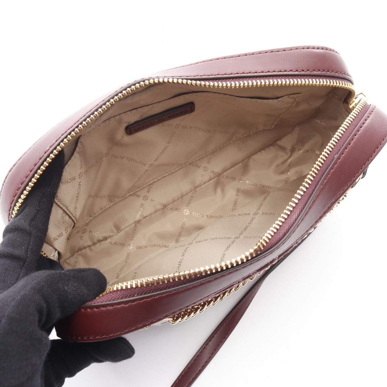 限定セール！☆Michael Kors JET SET クロスボディ キャンバス 限定セール！☆Michael Kors JET SET クロスボディ キャンバス