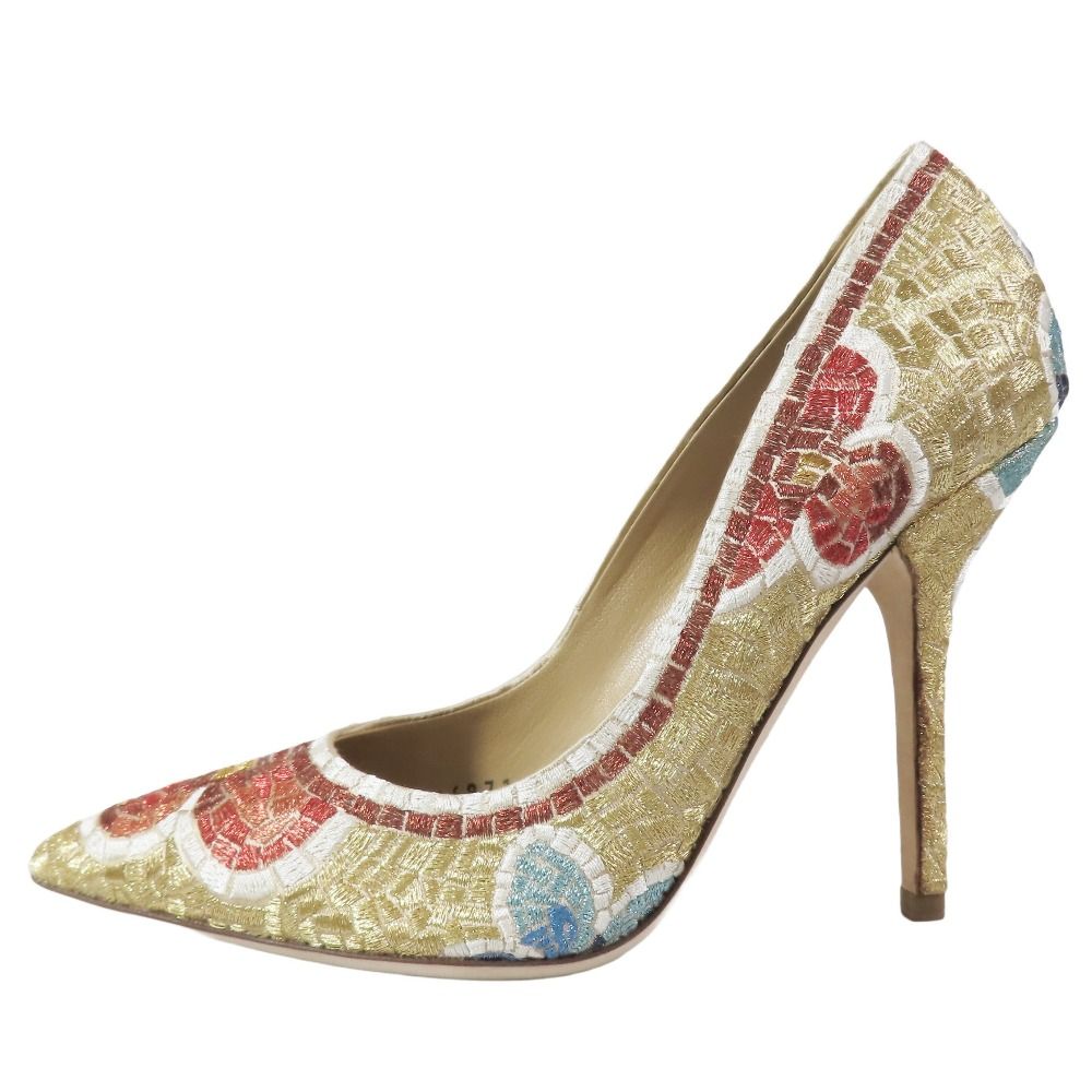 DOLCE&GABBANA パンプスゴールド *USED DOLCE&GABBANA パンプスゴールド *USED