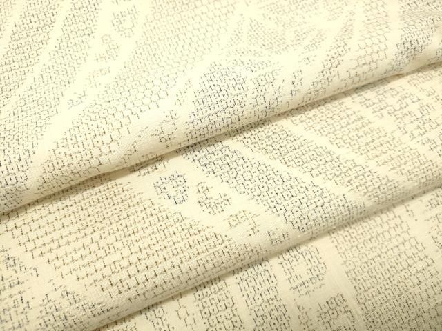 平和屋着物○結城紬 100亀甲 流水花文 正絹 逸品 DAAR4507tw - メルカリ 