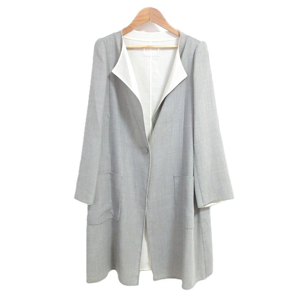 フォクシーブティック　ダブルフェイスジャケット　ベージュ　38 42666 Coat 