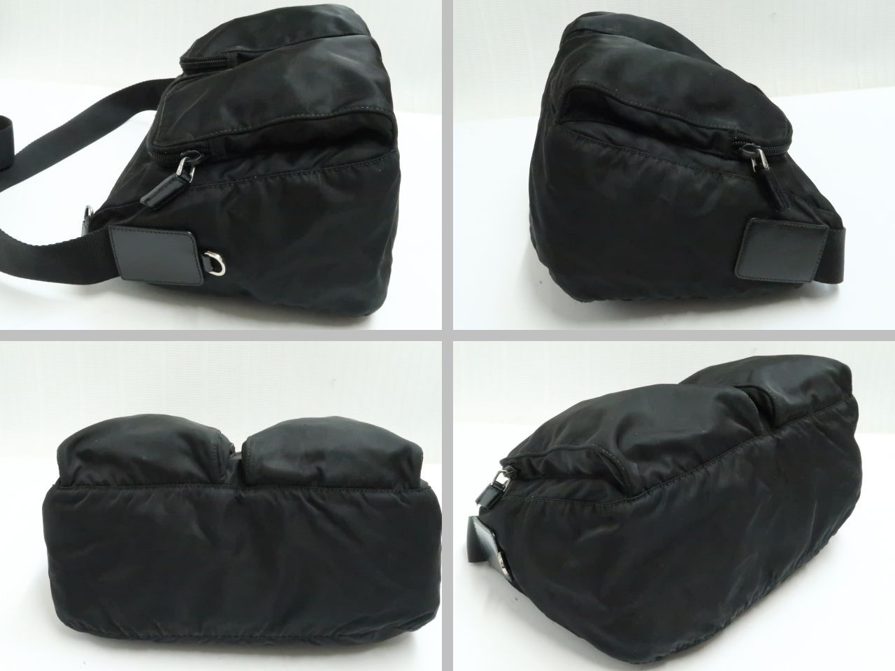 プラダ ナイロン バッグ ポコノ ショルダーバッグ 黒色系 PRADA