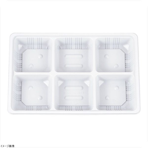 夢彩ごぜん ５０枚入 ＴＳＲ－ＢＯＸ ９０－６０ 中仕切６ 白