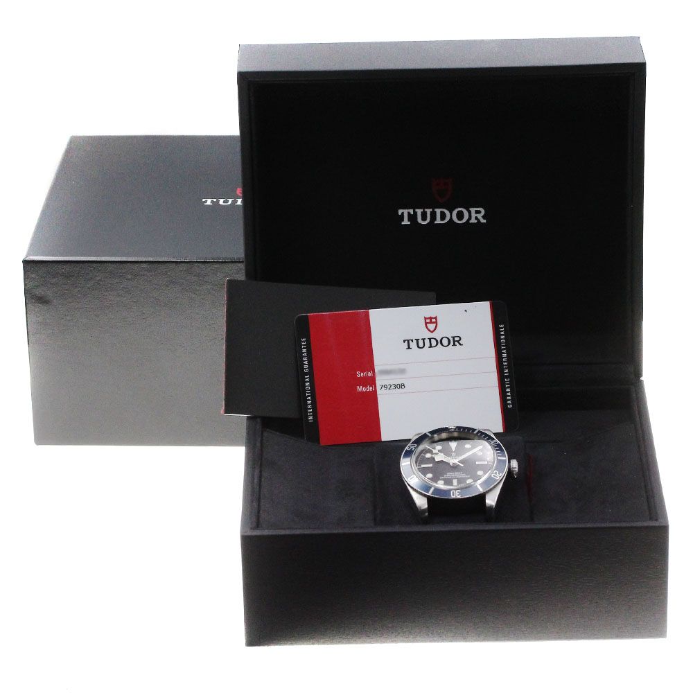 チュードル TUDOR 79230B ヘリテージ ブラックベイ 自動巻き メンズ箱 