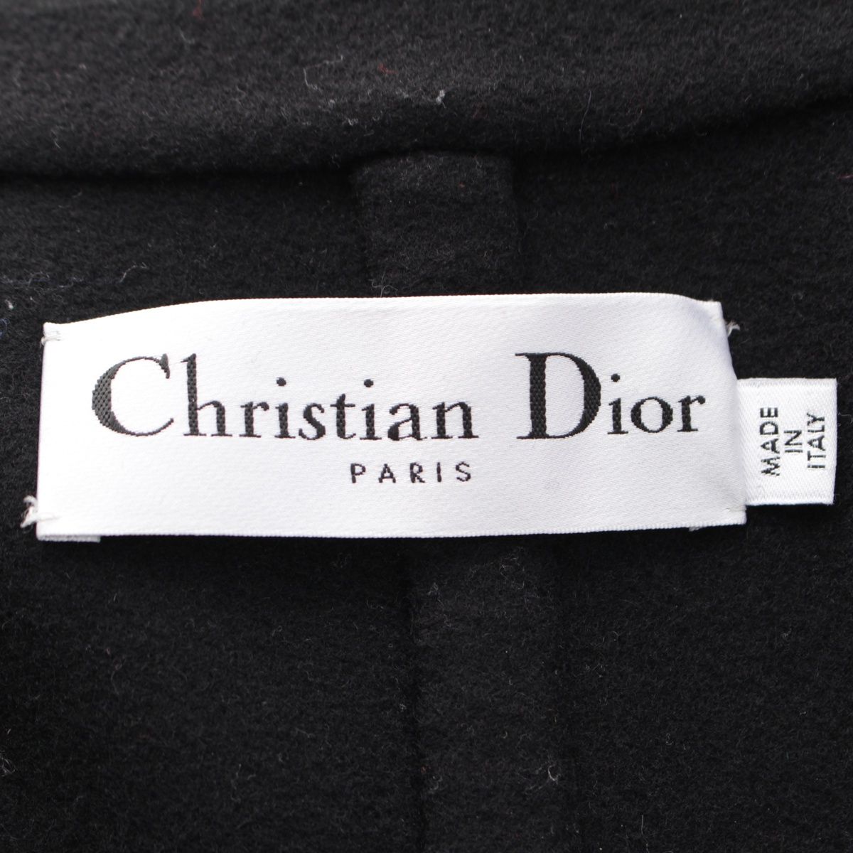 クリスチャンディオール 21年 カシミヤ バルマカーン ダブルフェイス  