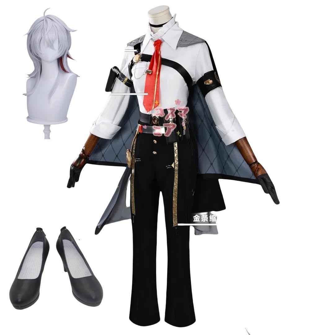 衣装 角 コスマニア 実物撮影 鳴潮 ザンニー コスプレ衣装 角 仮装コスチューム ハロウィン変装用衣装 ウィッグ 靴 道具 別売り ハロウィン