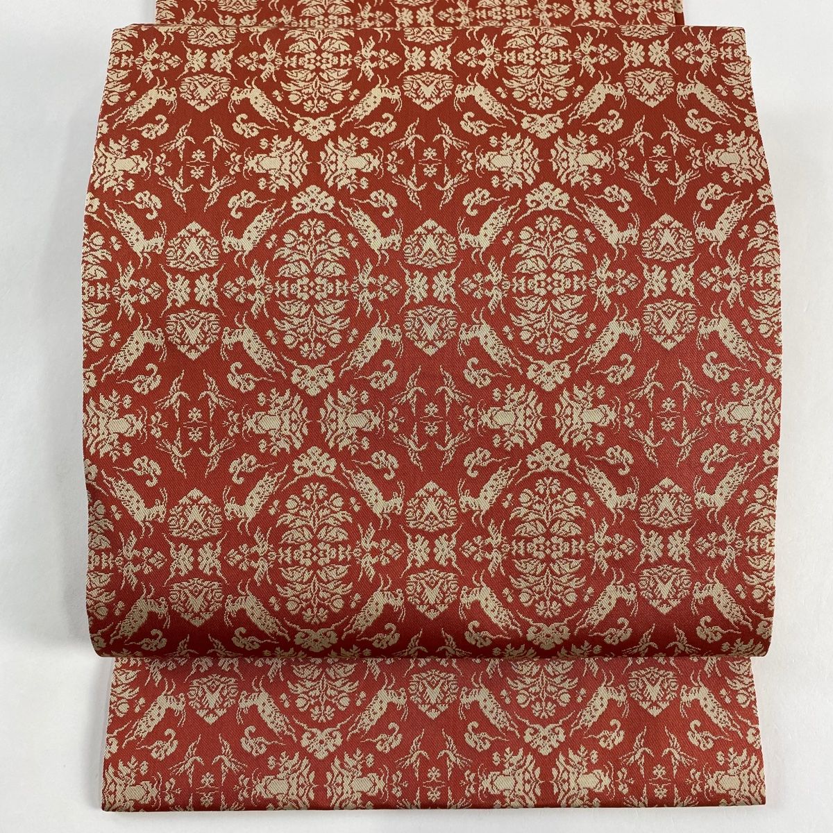 開き名古屋帯 龍村美術織物　正絹 楽天市場】【新品】 龍村美術織物 開き 名古屋帯 たつむら 京
