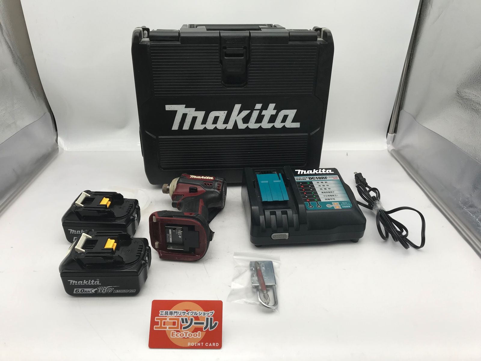 品 Makita|マキタ 18v充電式インパクトドライバ TD171DGXAR ITG5X10Q80XK エコツール小牧ｲﾝﾀｰ店 M02