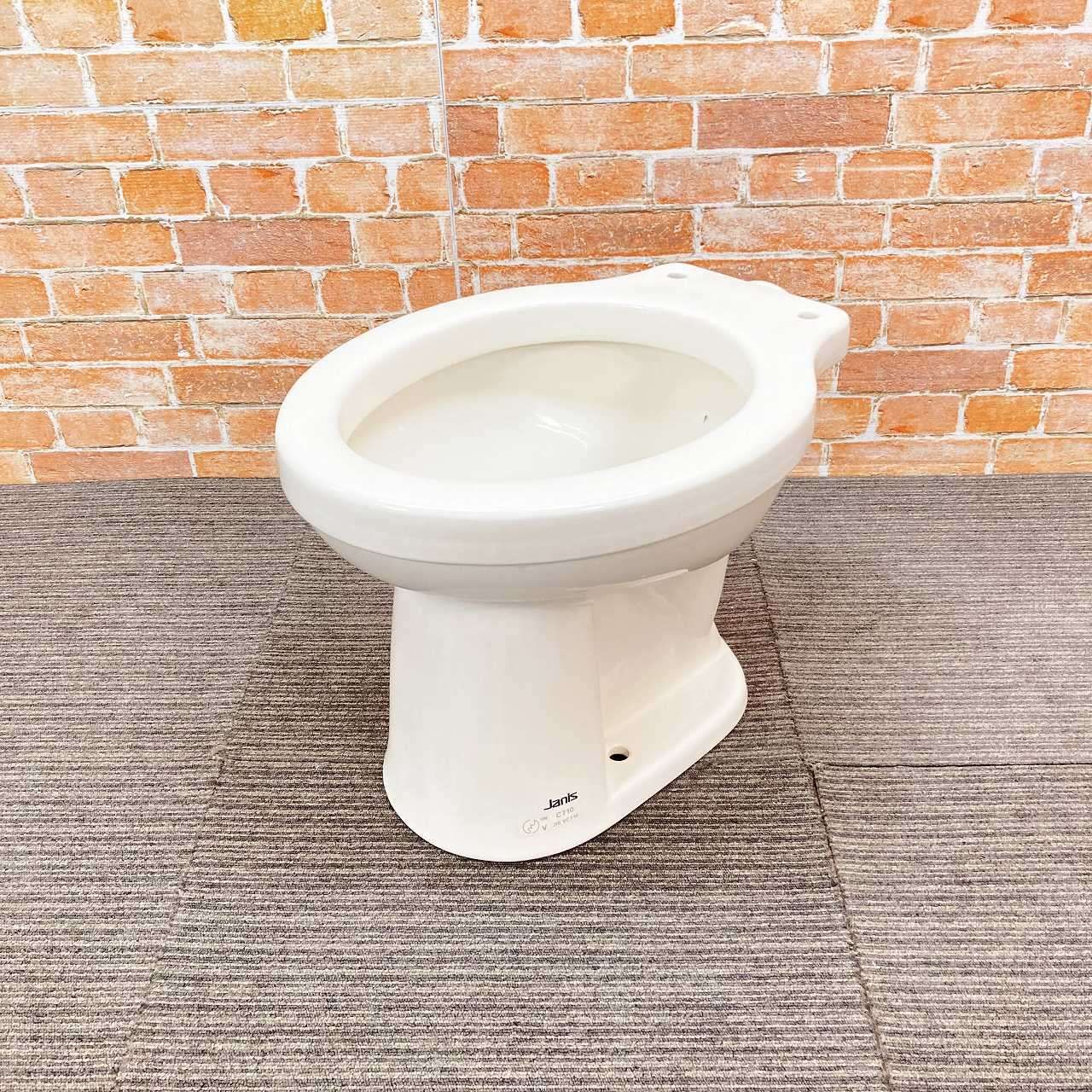 品 Janis トイレ便器 床下排水 コーナートイレ C710 洋式便器のみ アイボリー 00I092203