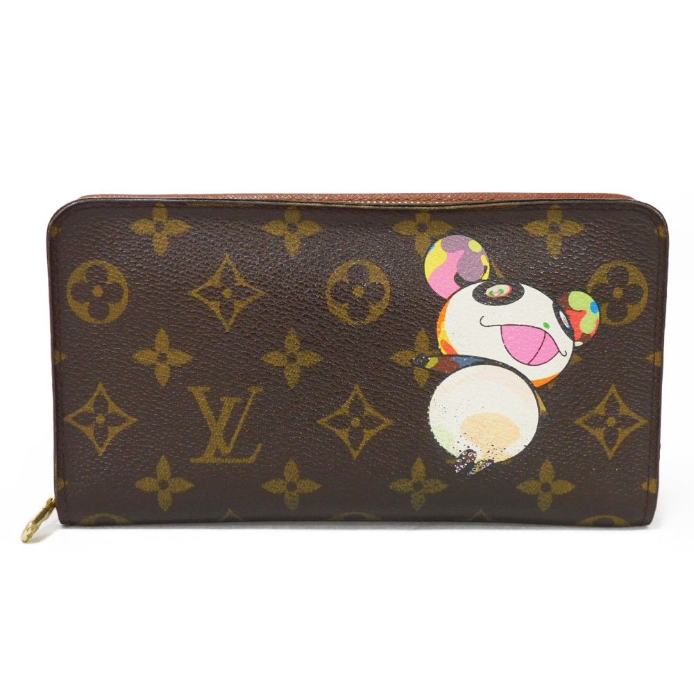 LOUIS VUITTON ルイ・ヴィトン ポルト モネ ジップ 村上隆 