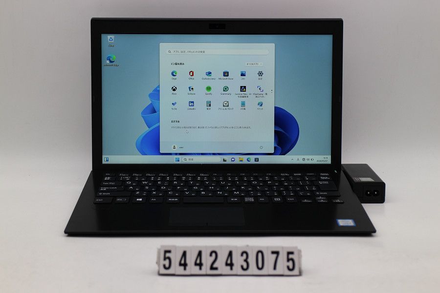 VAIO VJPG11C12N Core i5 8250U 1.6GHz/8GB/256GB(SSD)/13.3W/FHD(1920x1080)/Win11 【544243075】