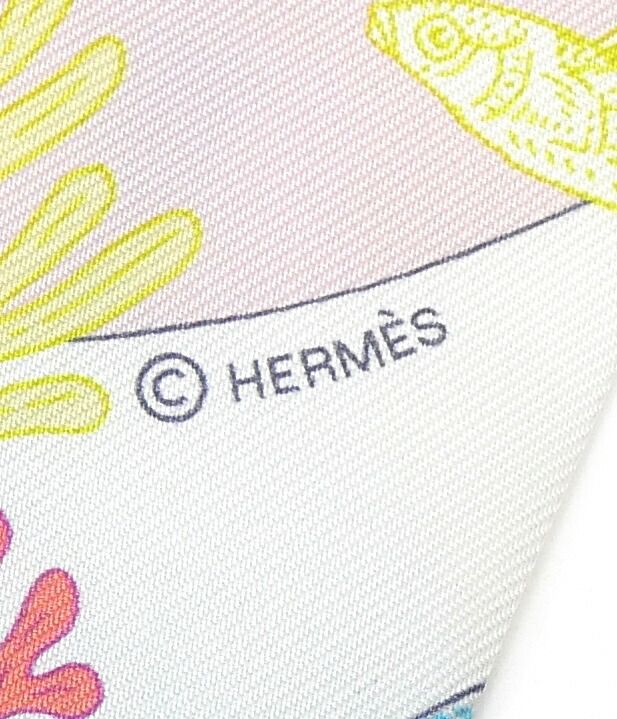 エルメス HERMES スカーフ ツイリー プレシャスパラダイス