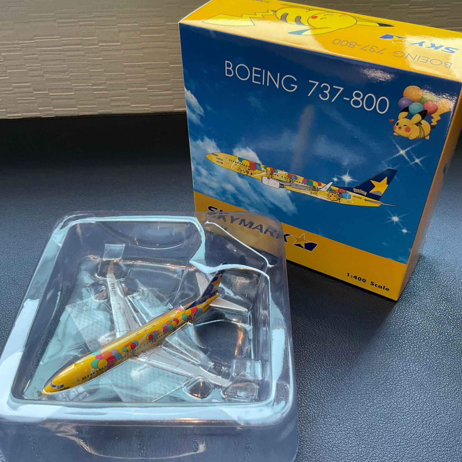 ピカチュウジェット ボーイング737-800 模型 BC-1 新品未開封 初版 1/130 B737-800 スカイマーク ポケモン ピカチュウジェット