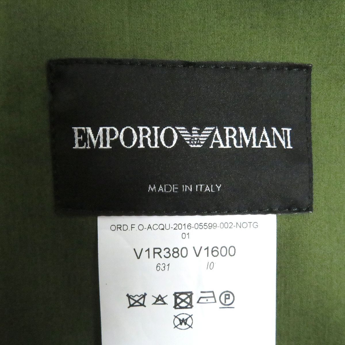 未使用品□2016年製 黒タグ EMPORIO ARMANI/エンポリオアルマーニ