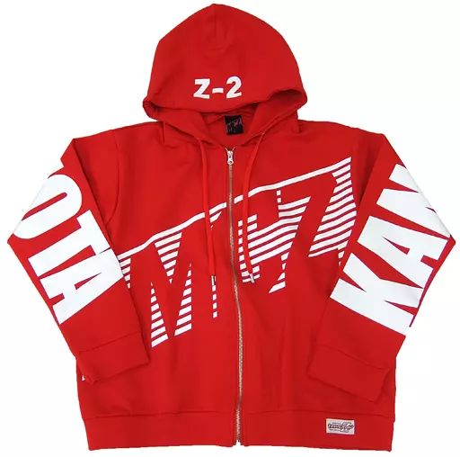 中古】衣類 百田夏菜子 13周年MCZジップパーカー レッド XXL 中古】衣類 百田夏菜子 13周年MCZジップパーカー レッド XXL