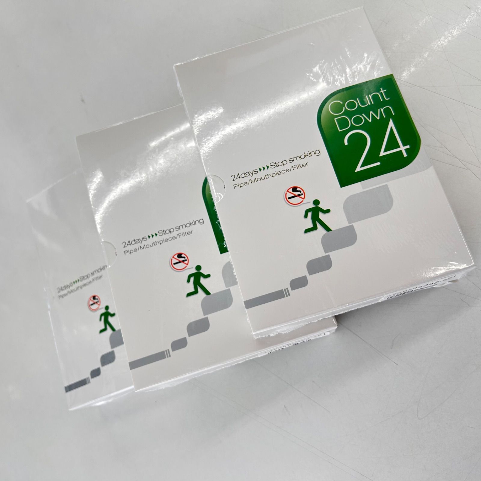 カウントダウン24 3セット 禁煙支援プログラム　禁煙宣言　禁煙　肺がん