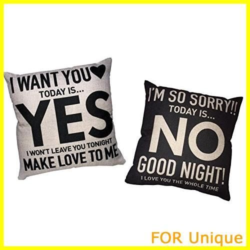 【特価商品】ハニーギフト YES NO 枕 ラブピロー 新婚 への プレゼント や 結婚式 の 余興 にも 【1個】