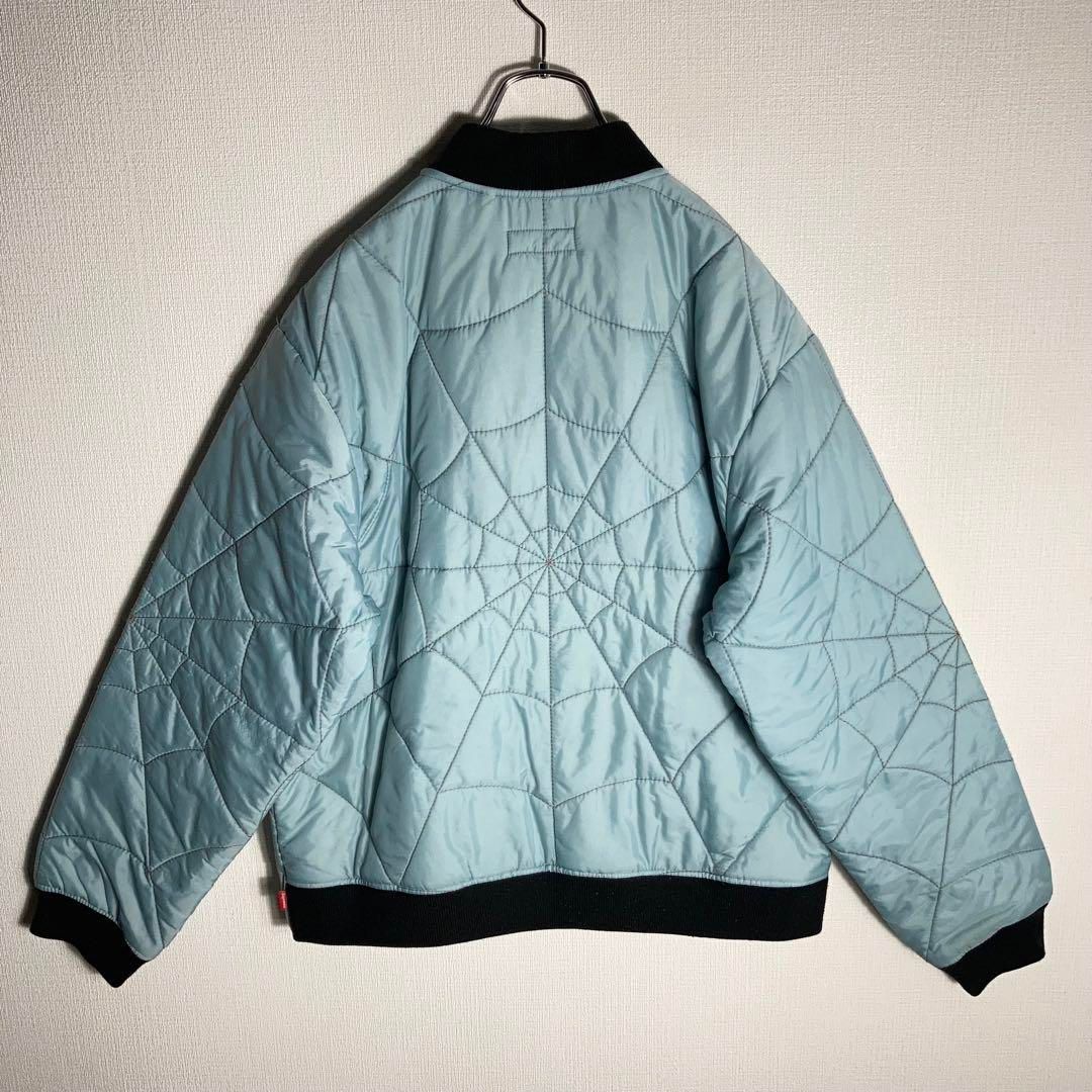 木村拓哉着用】SUPREME ジャケット スパイダー 水色 M - メルカリ