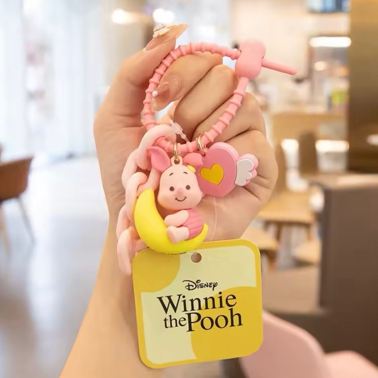 単品］Disney ディズニーくまのプーさん タグ付きver キーホルダー