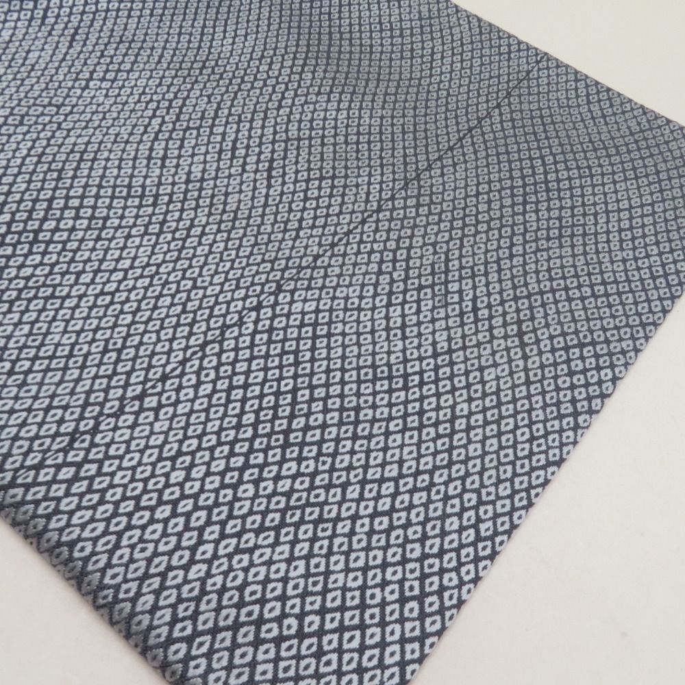 袋帯 鹿の子に花鳥丸文 紫色 金糸 正絹 礼装 フォーマル 着物帯 長さ436cm